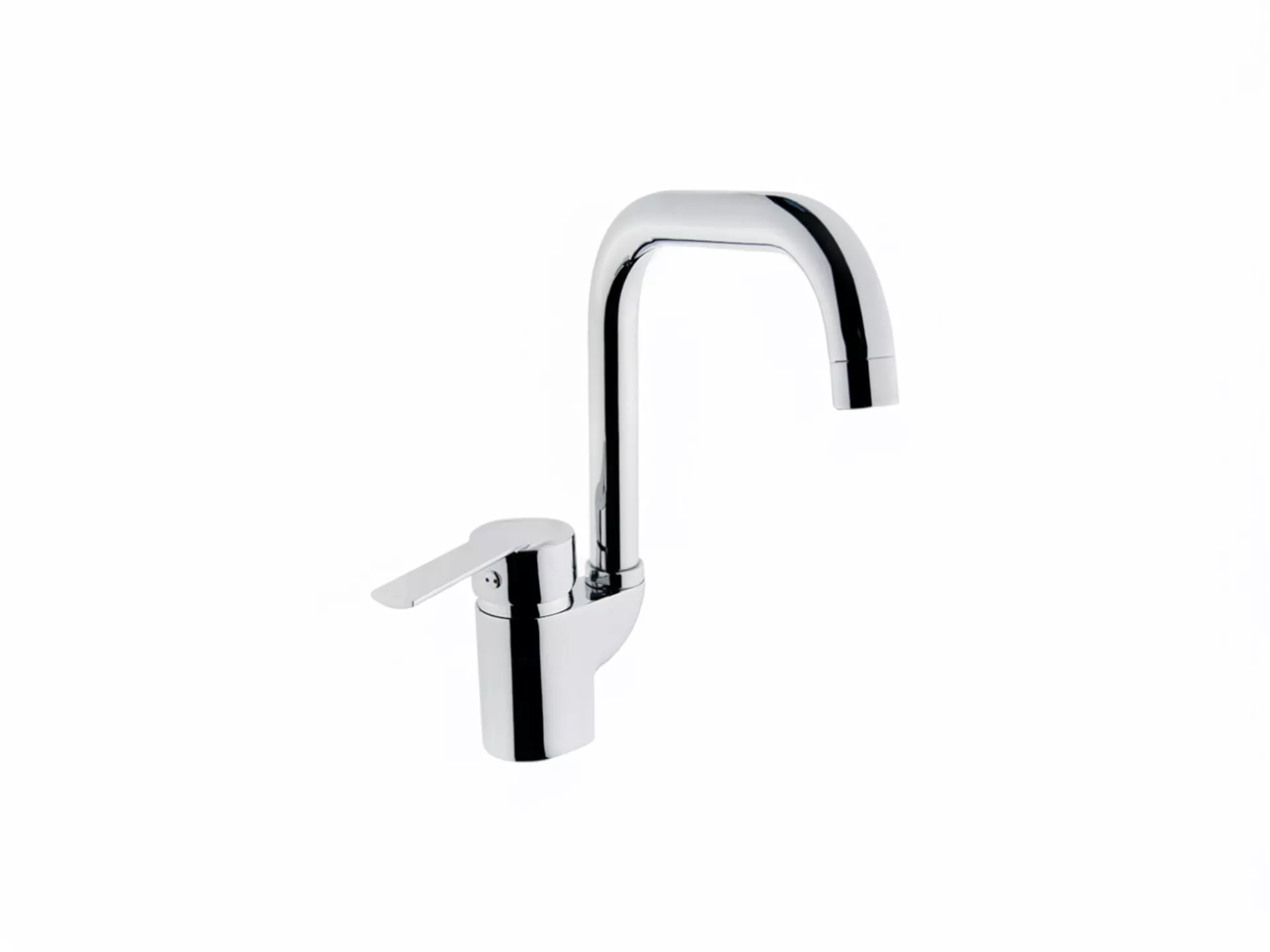 Turnable Spout Swan Sink Mixer  LNA-208