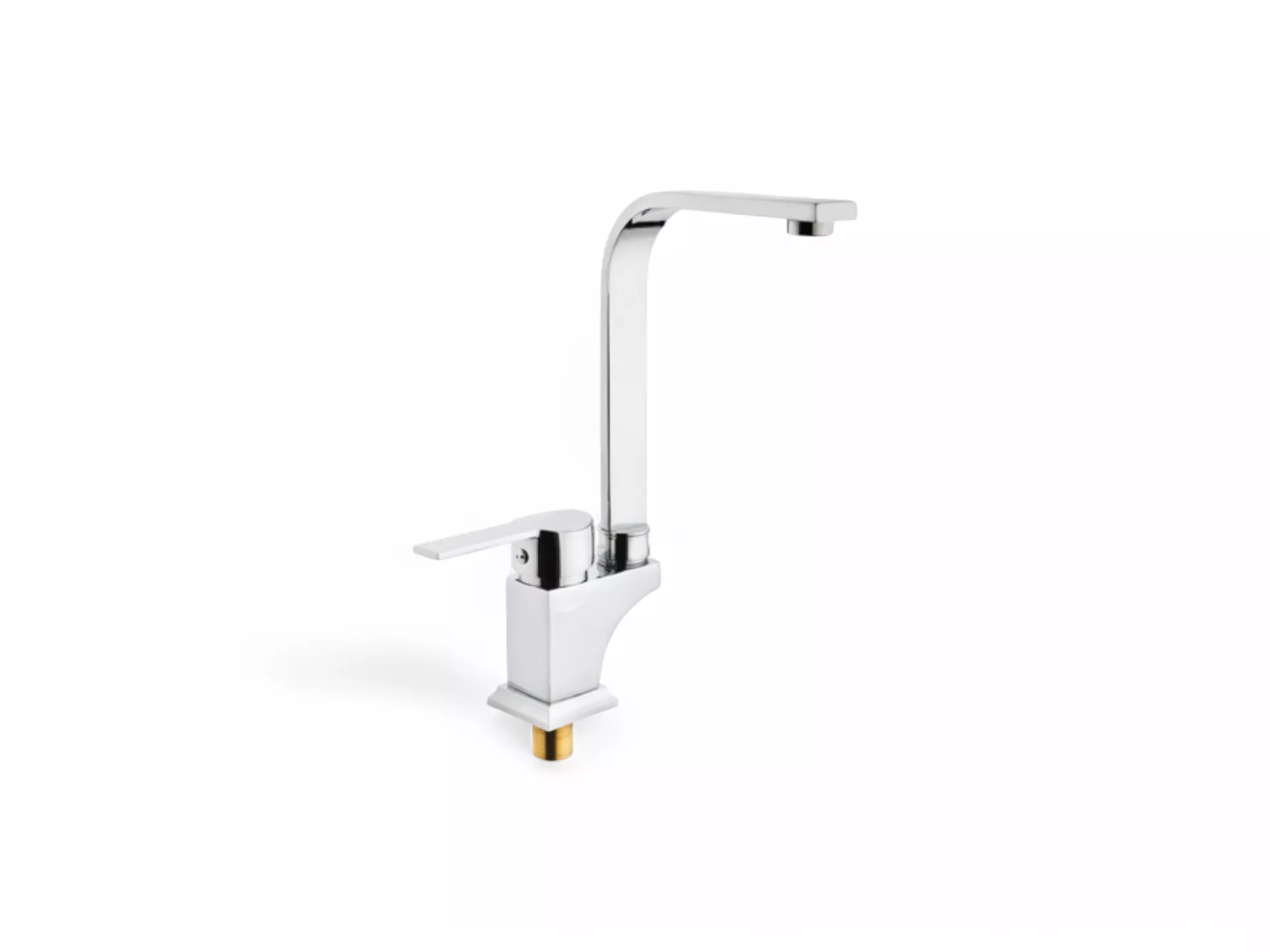 Turnable Spout Swan Basin Mixer Nut Fixing YLZ-207