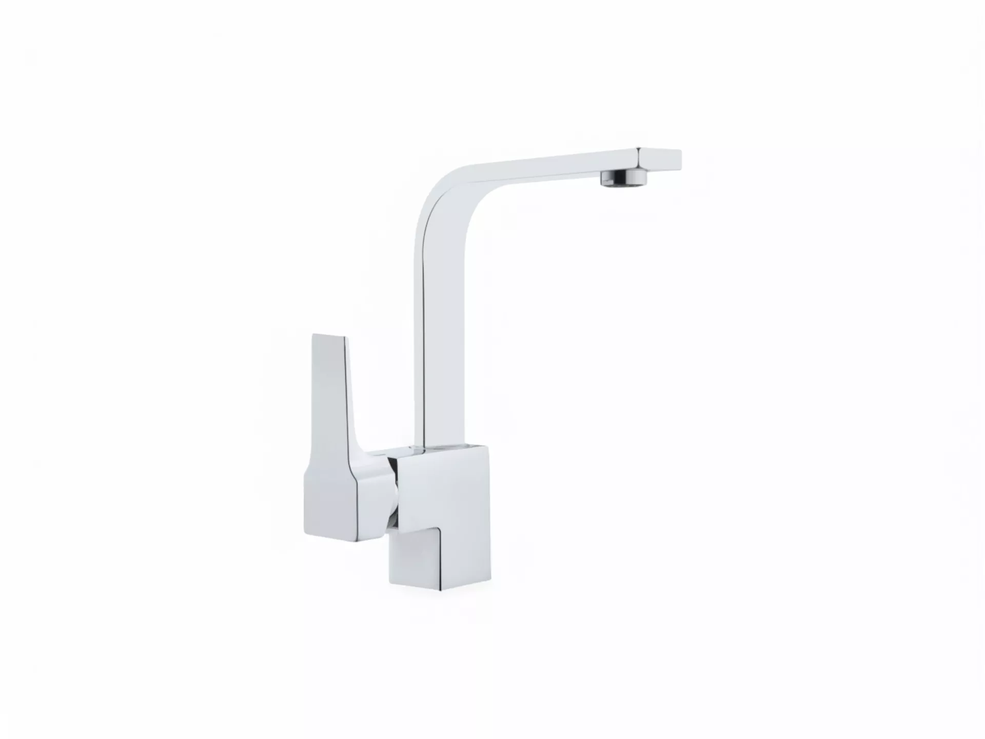Krom Kuğu Borulu Lavabo Bataryası DML-207