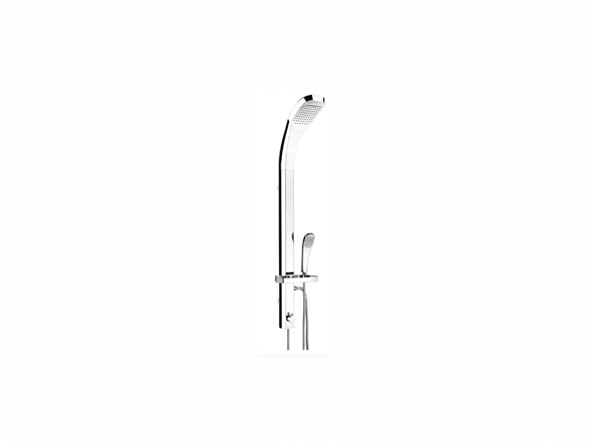 Dönerli Krom Panel Tepe Duş Takımı PAN-007