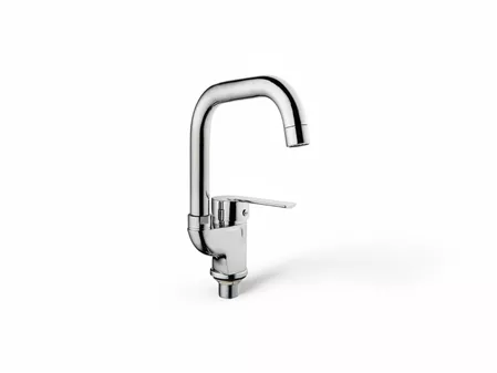 Turnable Spout Basin Mixer Nut Fixing LNA-207
