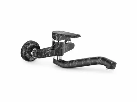 Black Marble Wall Mounted Sink Mixer DML-204