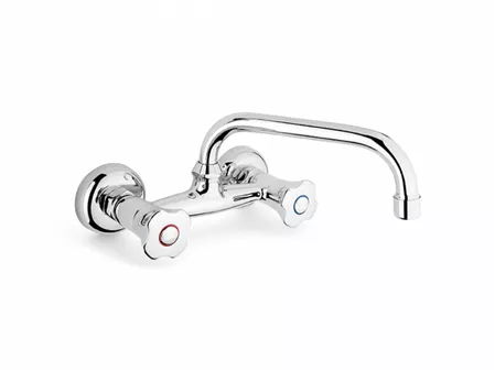Turnable Spout Wall Sink Mixer GZM-101