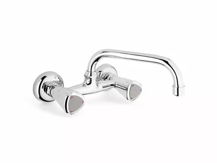 Turnable Spout Wall Sink Mixer SNM-101