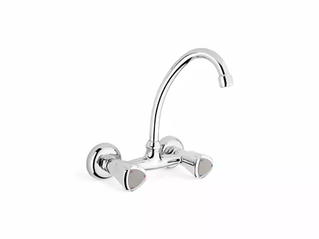 Turnable Spout Wall Sink Mixer SNM-102