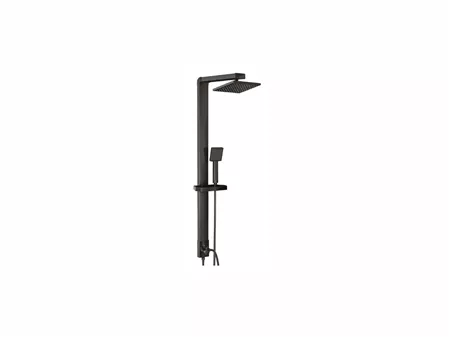 Freestanding Black Panel Shower Set PAN-006