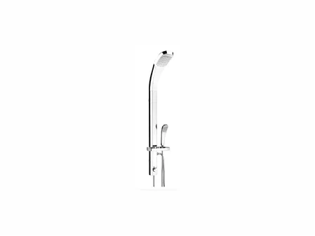 Rotary Chrome Panel Rain Shower Set PAN-007